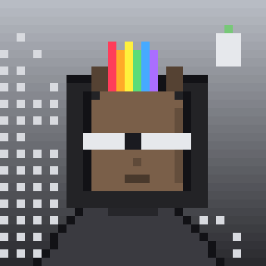Pixel art pNFT #0046 paired with pAAPL