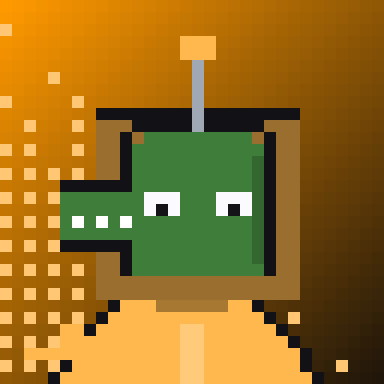 Pixel art pNFT #0012 paired with pAMZN