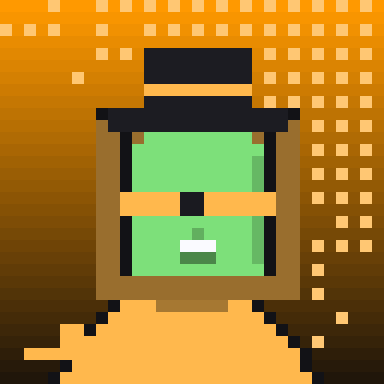 Pixel art pNFT #0052 paired with pAMZN