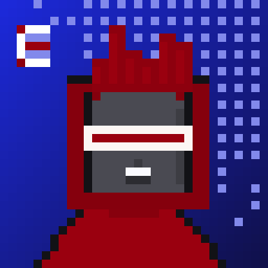 Pixel art pNFT #0017 paired with pCOST