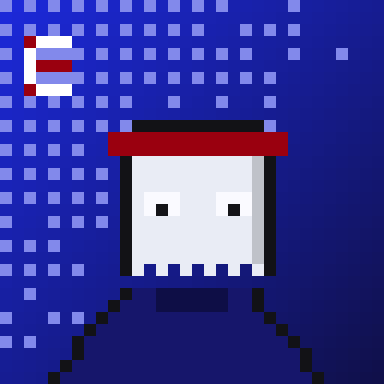 Pixel art pNFT #0037 paired with pCOST