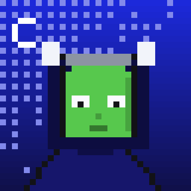 Pixel art pNFT #0047 paired with pCOST