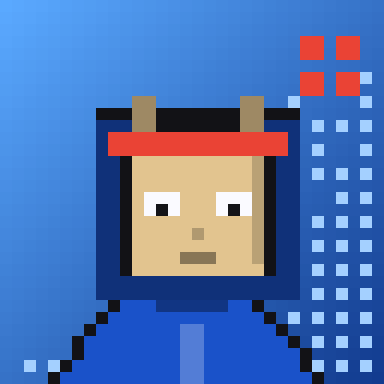 Pixel art pNFT #0019 paired with pGOOGL