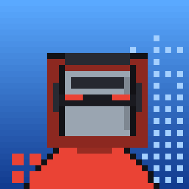 Pixel art pNFT #0039 paired with pGOOGL