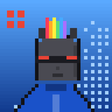 Pixel art pNFT #0049 paired with pGOOGL