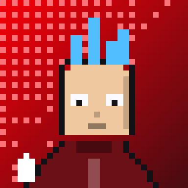 Pixel art pNFT #0001 paired with pLLY