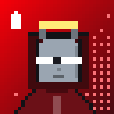 Pixel art pNFT #0041 paired with pLLY