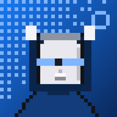 Pixel art pNFT #0005 paired with pMETA