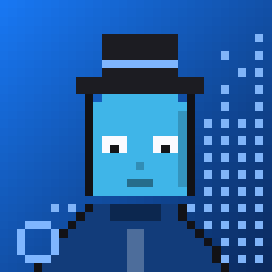 Pixel art pNFT #0055 paired with pMETA