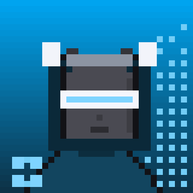 Pixel art pNFT #0003 paired with pMSFT