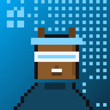Pixel art pNFT #0013 paired with pMSFT