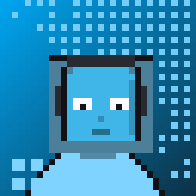 Pixel art pNFT #0033 paired with pMSFT