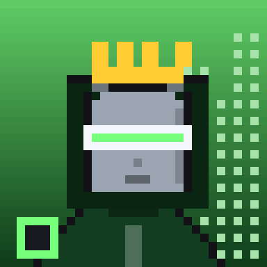 Pixel art pNFT #0020 paired with pNVDA