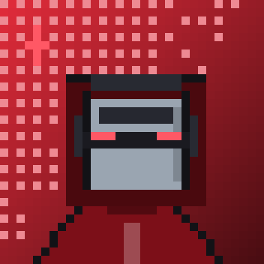 Pixel art pNFT #0018 paired with pTSLA