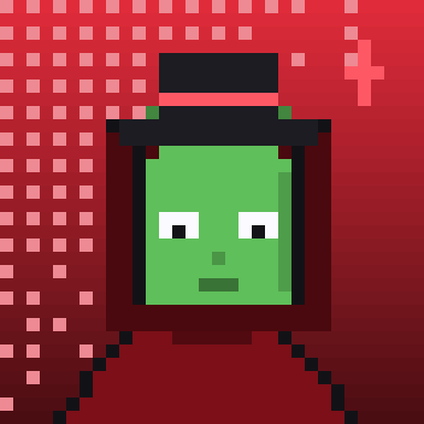 Pixel art pNFT #0038 paired with pTSLA