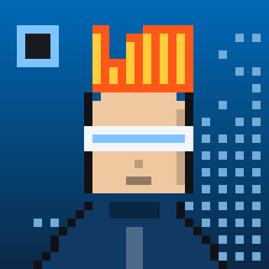 Pixel art pNFT #0034 paired with pTSM