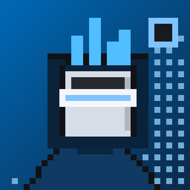 Pixel art pNFT #0054 paired with pTSM